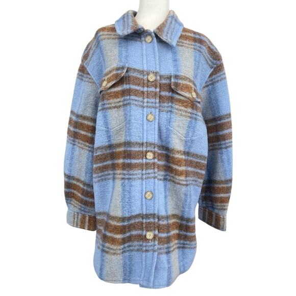 Wilfred Free The Ganna Long‎ Shirt Jacket Large - Picture 2 of 11